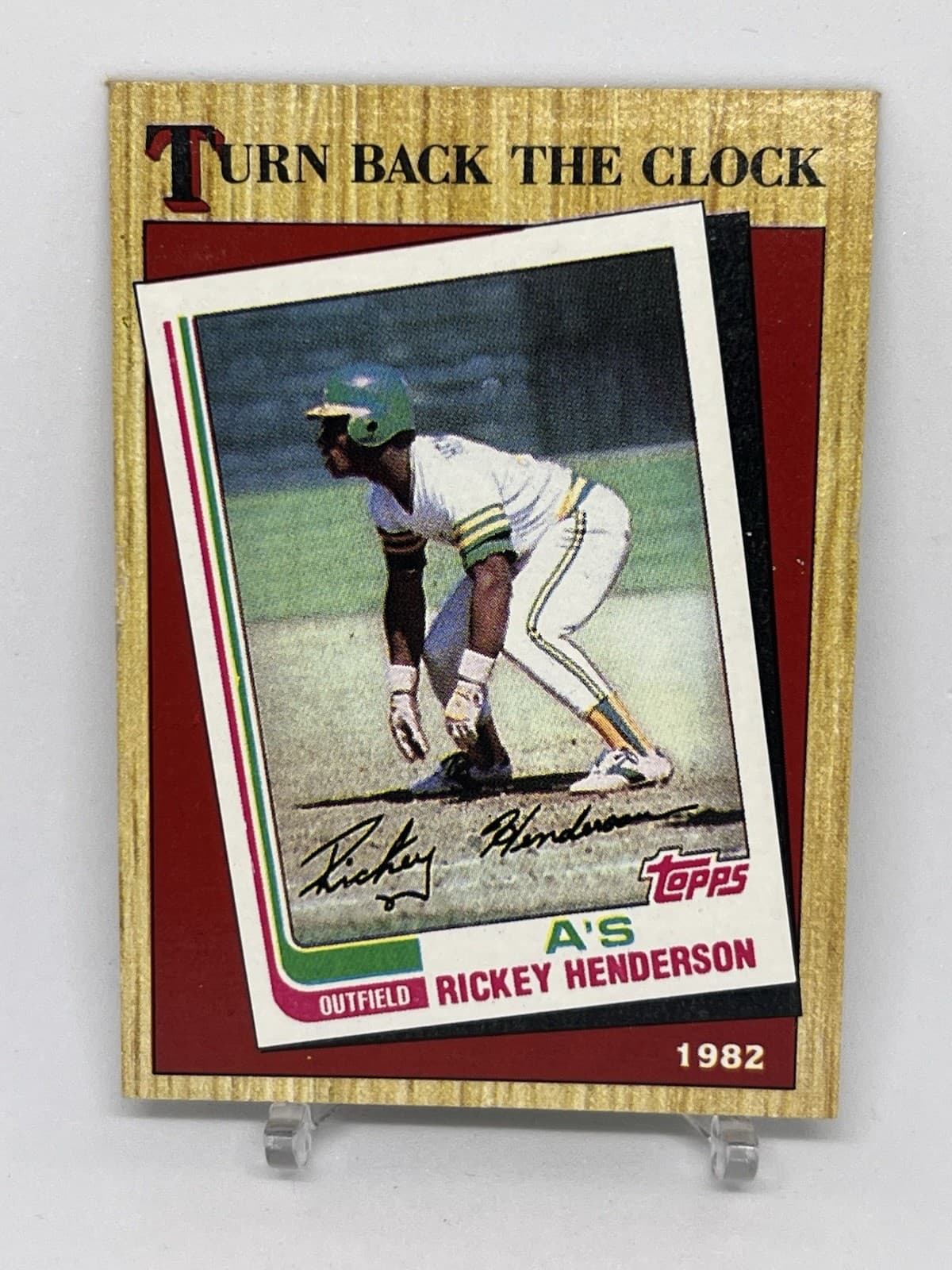 Baseball Rickey Henderson 1987 Topps