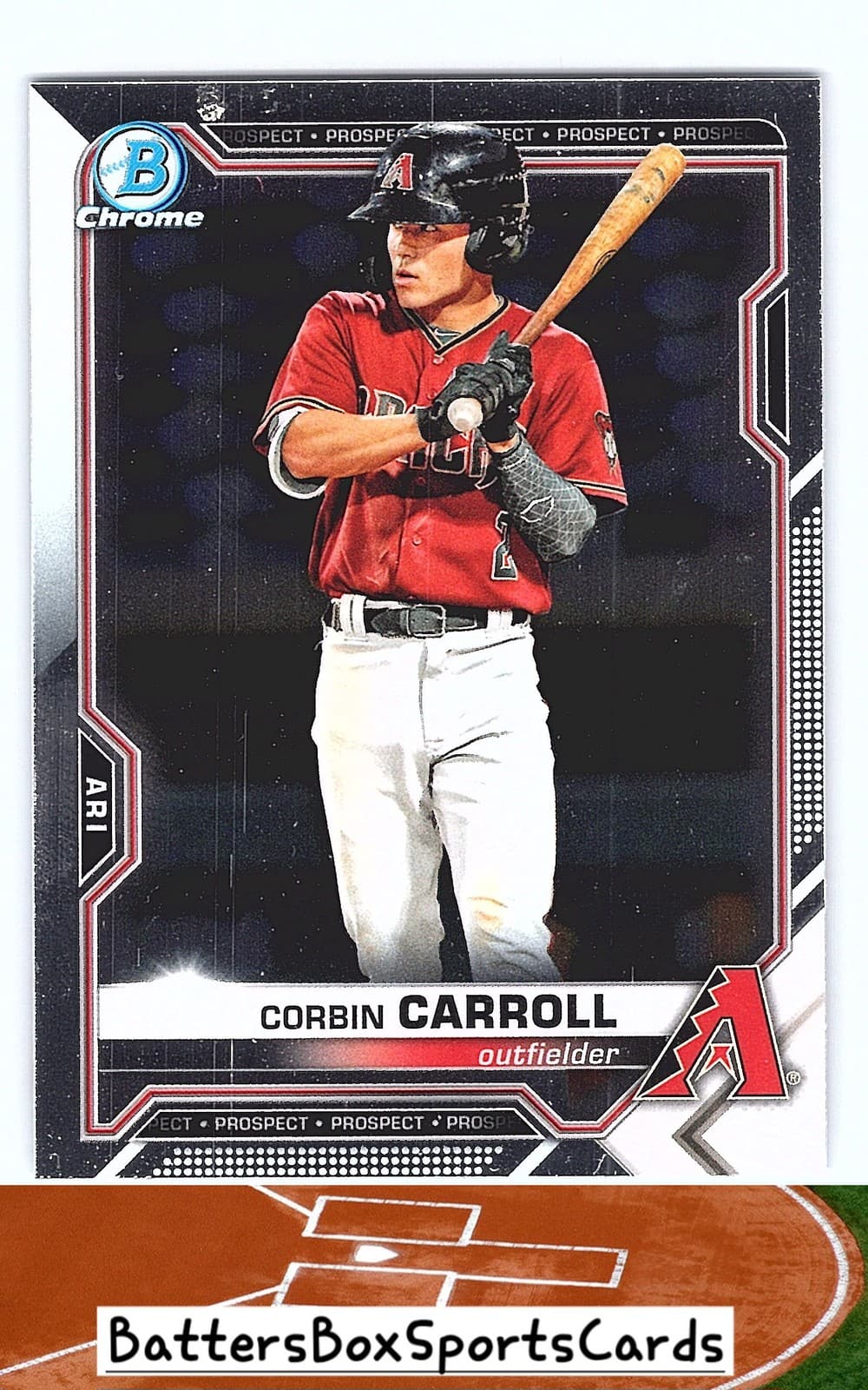 Corbin Carroll Prospects 2021 Bowman 2021 Bowman