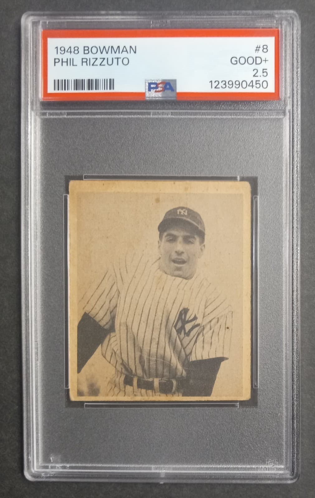 Phil "Scooter" Rizzuto 1948 bowman Bowman