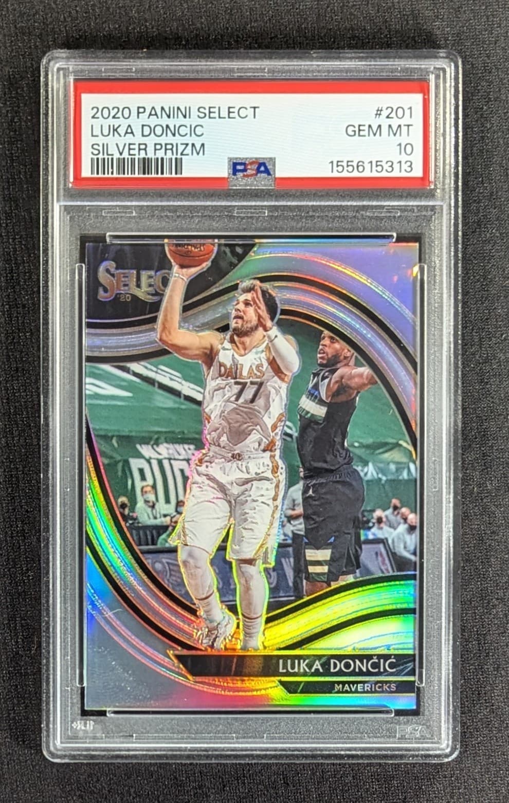 Courtside Silver Luka 2020 Panini Select 2020 Panini Select