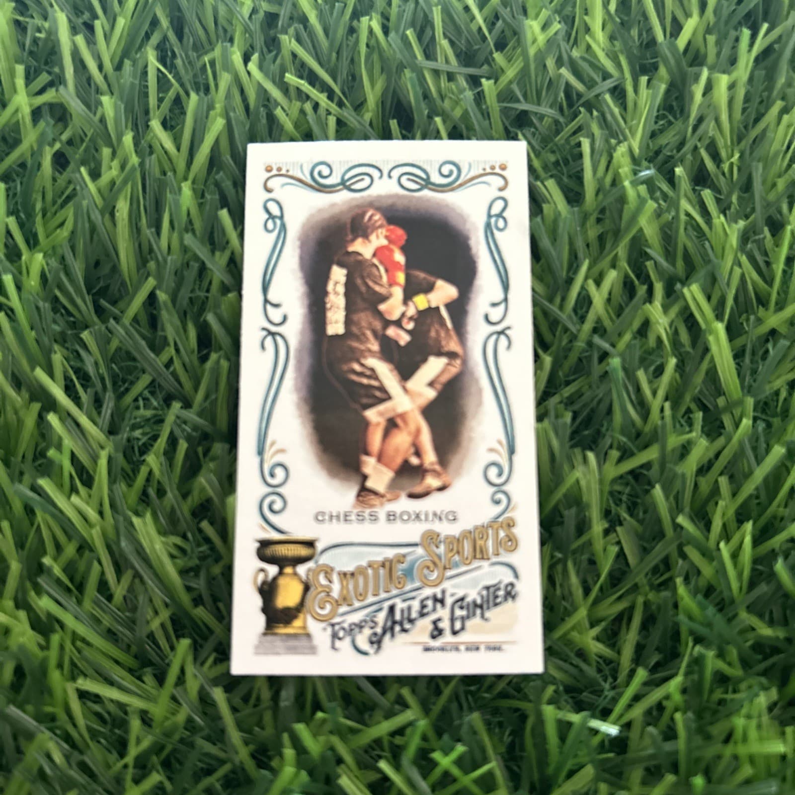 Chess Boxing 2018 topps