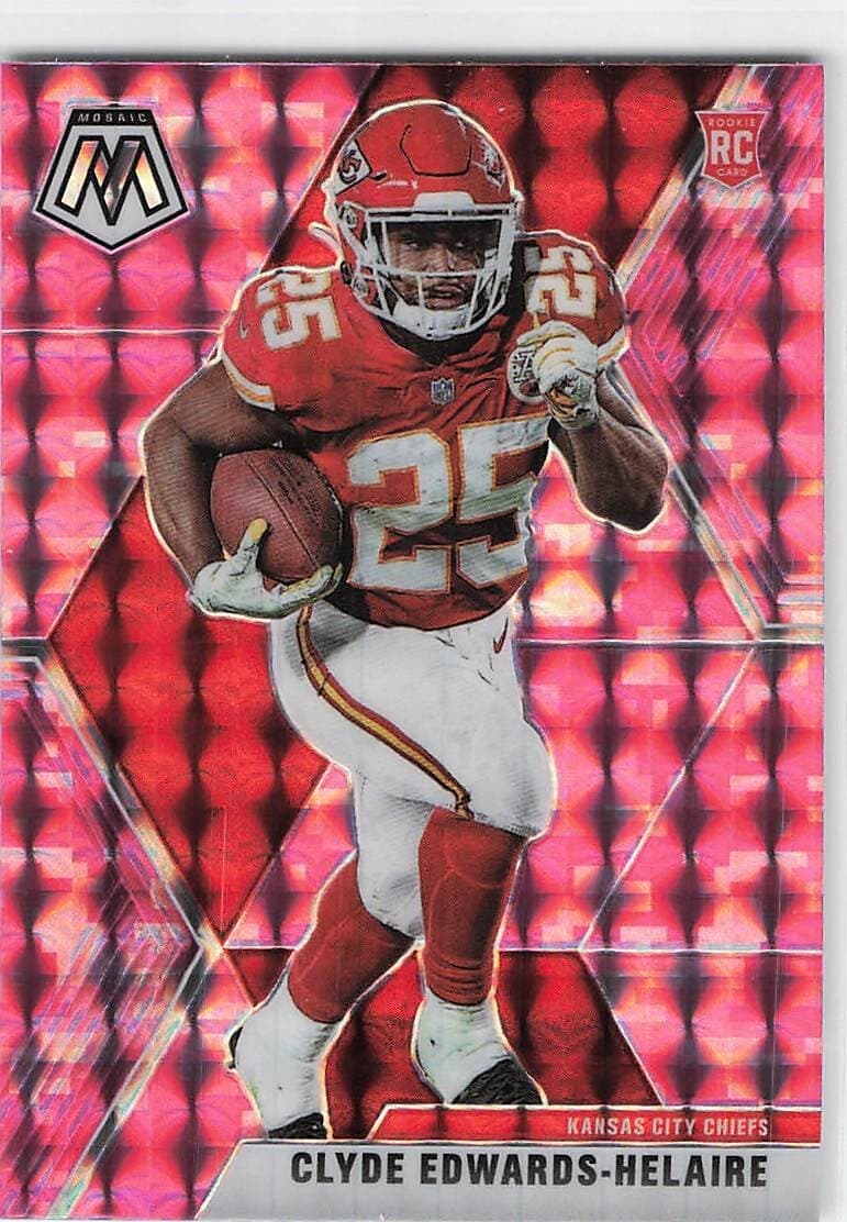 Rookies Clyde Edwards 2020 Panini Mosaic 2020 Panini Mosaic