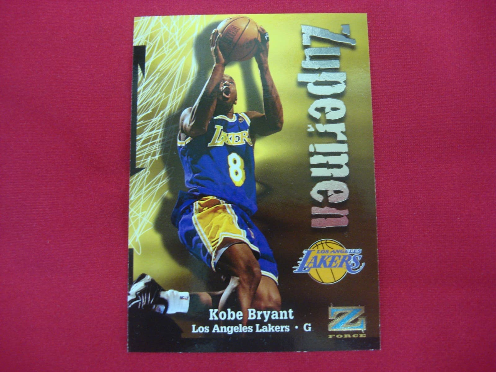 KOBE BRYANT -99 Z FORCE ZUPERM 1998 Skybox 1998 Skybox