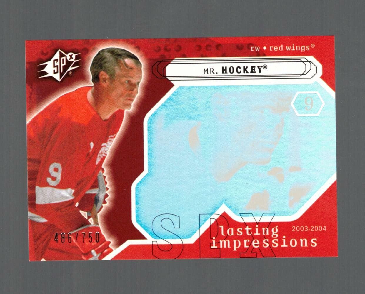 -04 SPX GORDIE HOWE "MR. HOCKE 2003 Unknown 2003 Unknown