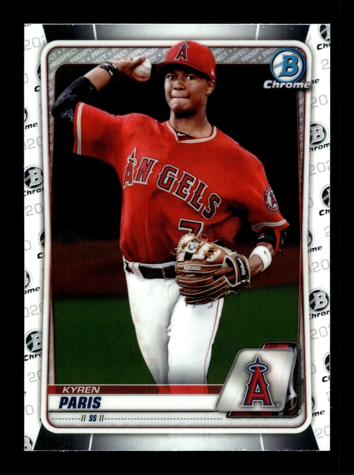 Kyren Paris 2020 Bowman Chrome 2020 Bowman Chrome