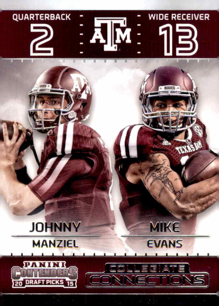 Mike Evans Johnny 2015 Panini Contenders 2015 Panini Contenders