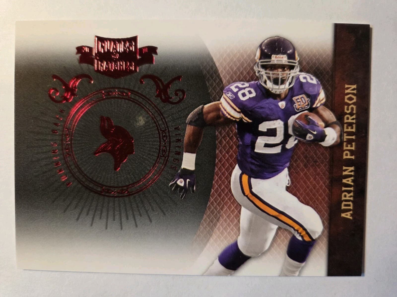 Adrian Peterson Red #387/499
