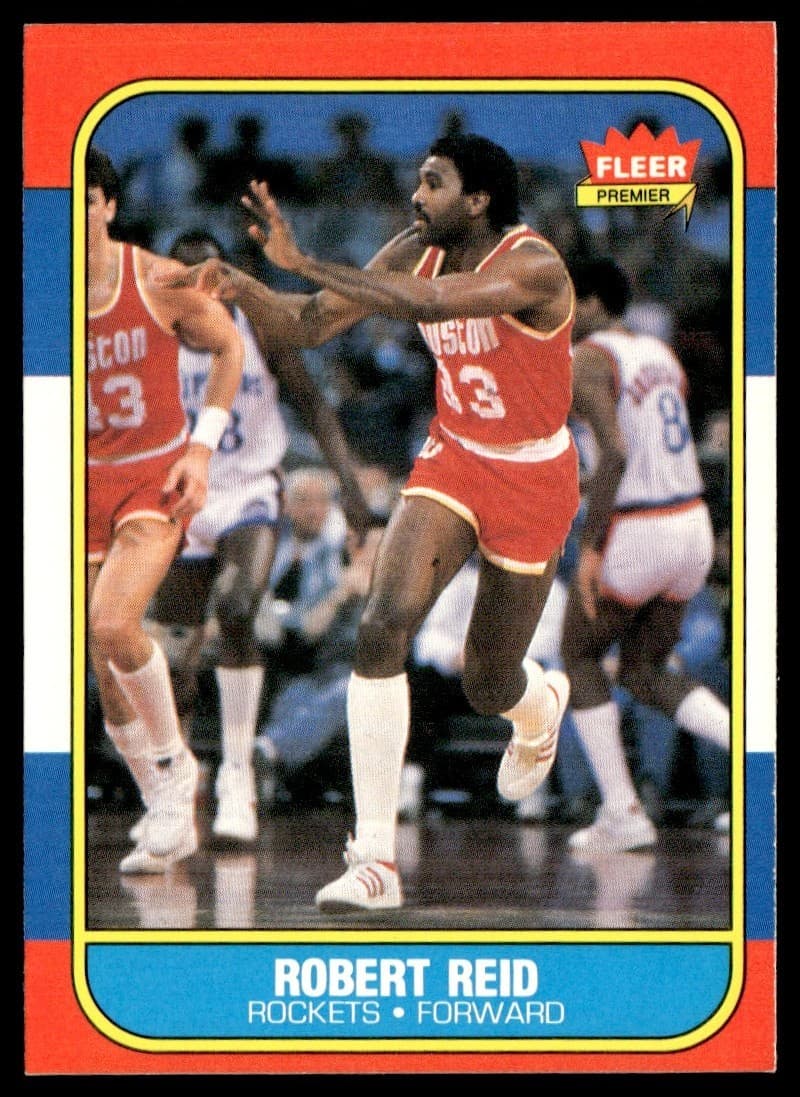 Basketball Robert Reid 1986 Fleer 1986 Fleer