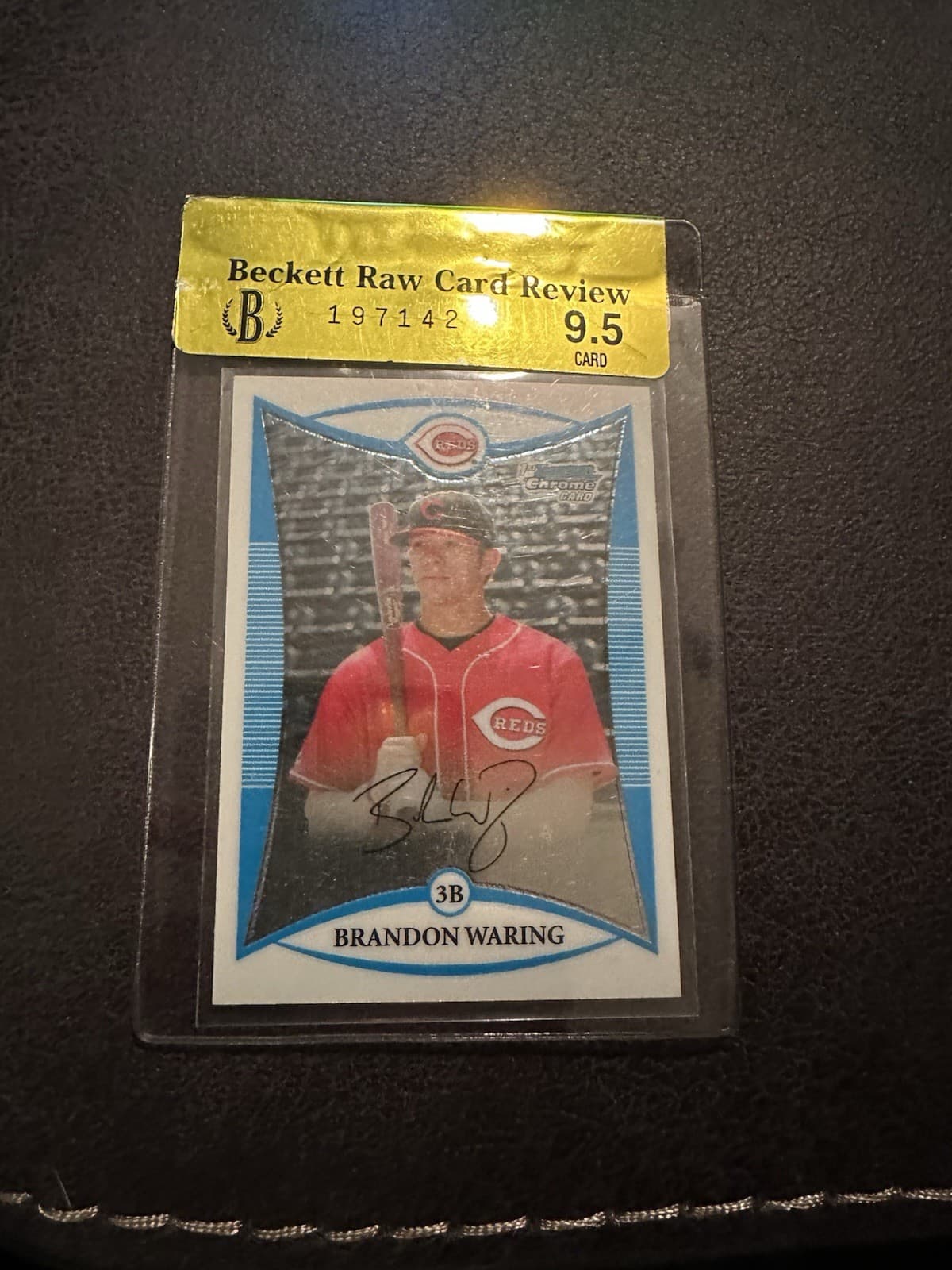 Prospects Brandon Waring 2008 Bowman Chrome 2008 Bowman Chrome