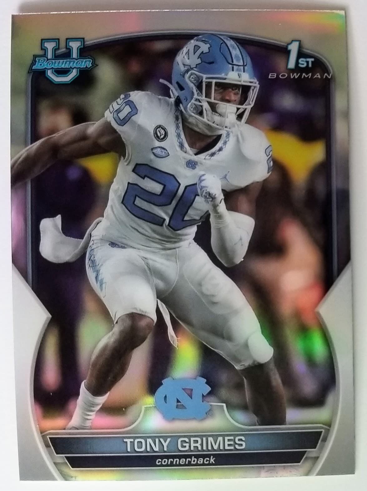 University Tony Grimes 2022 Bowman Chrome 2022 Bowman Chrome