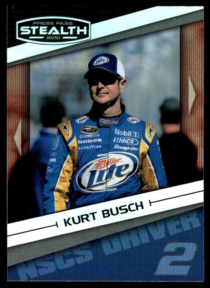 Kurt Busch Stealth 2010 Press Pass 2010 Press Pass