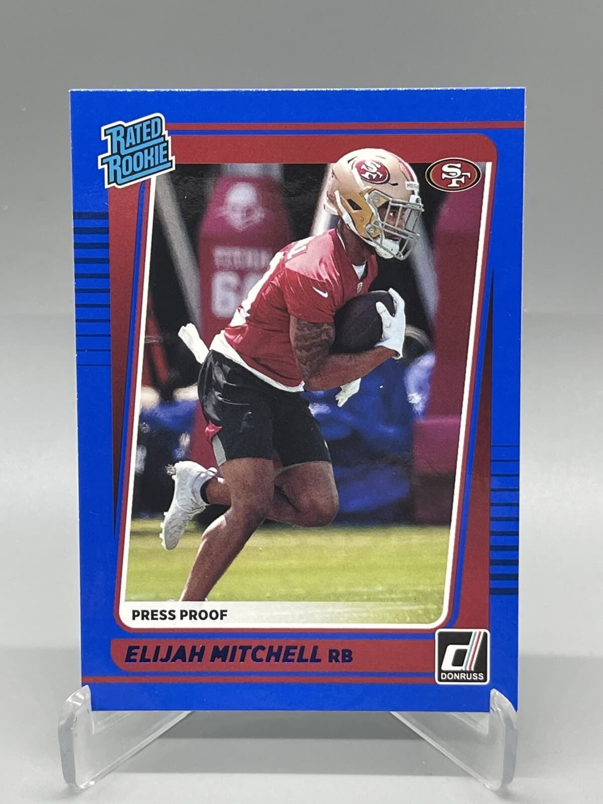 Elijah Mitchell Donruss #312