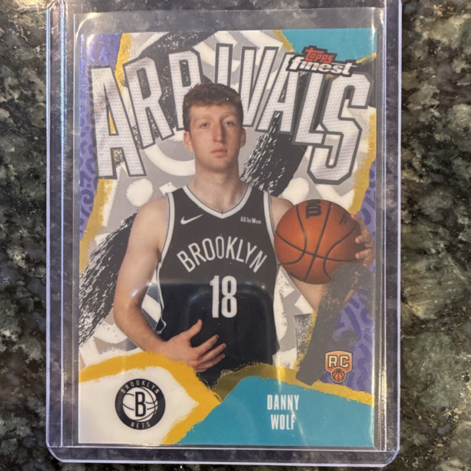 Arrivals Danny Wolf 2025 Topps Finest 2025 Topps Finest