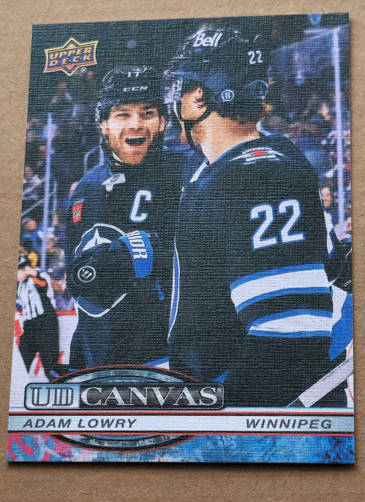 Adam Lowry trading card