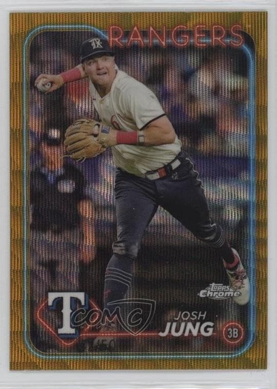 Josh Jung 2024 topps Topps Chrome