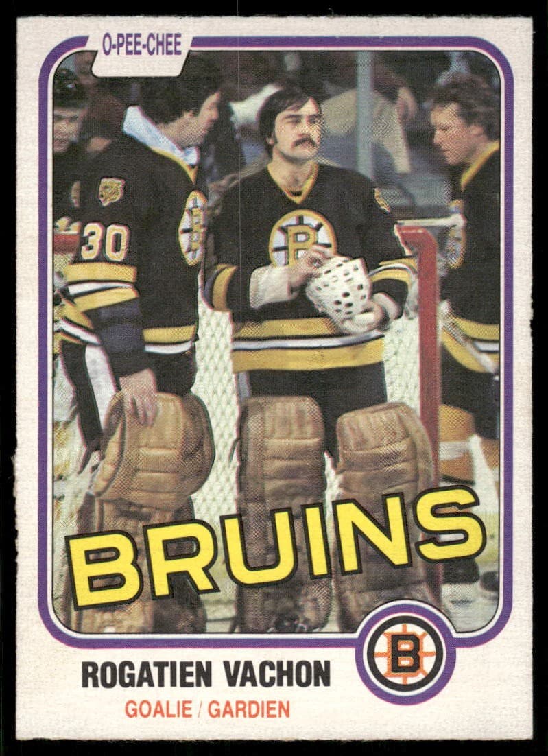 Rogatien Vachon Boston 1981 O-Pee-Chee 1981 O-Pee-Chee