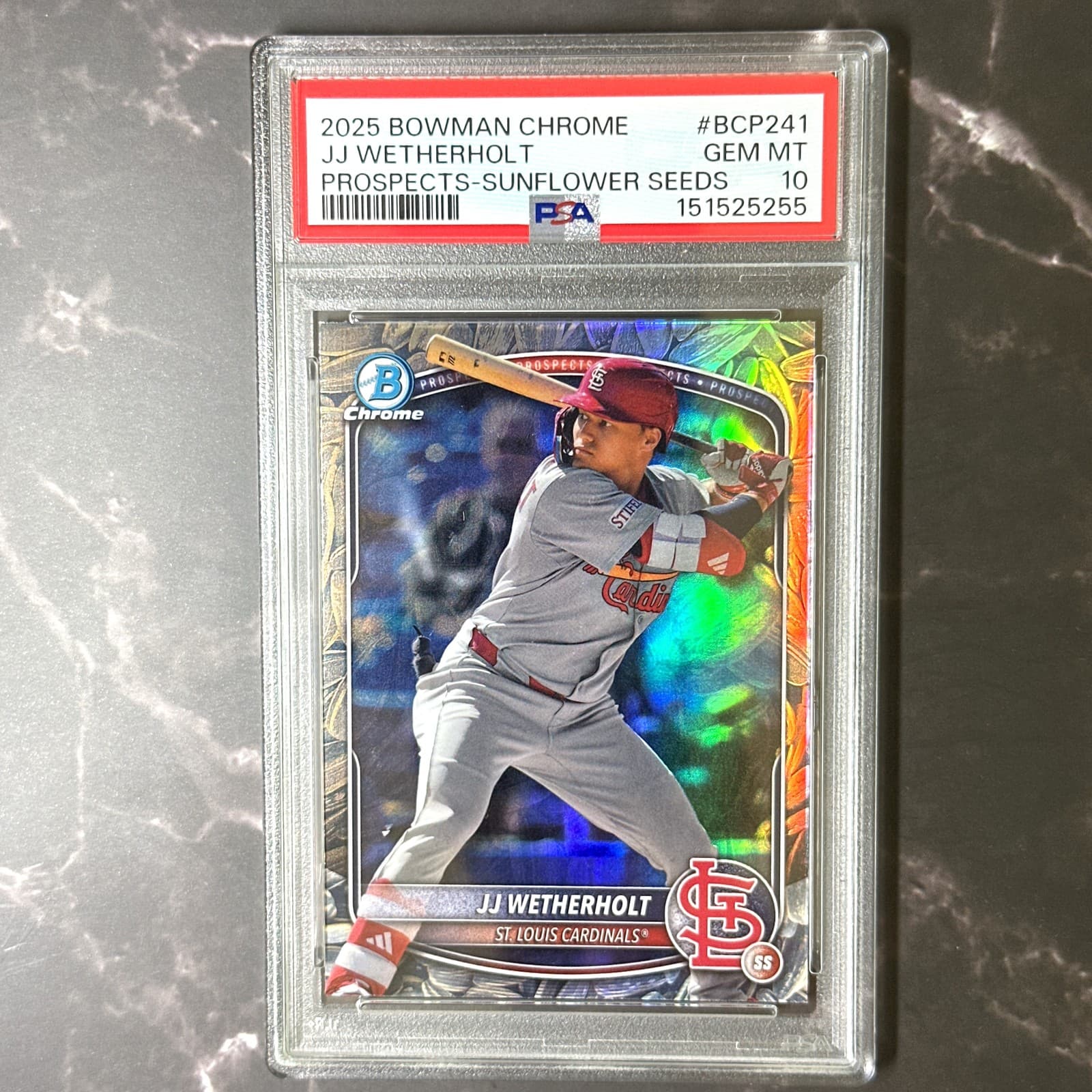 Wetherholt Sunflower Seeds 2025 Bowman Chrome