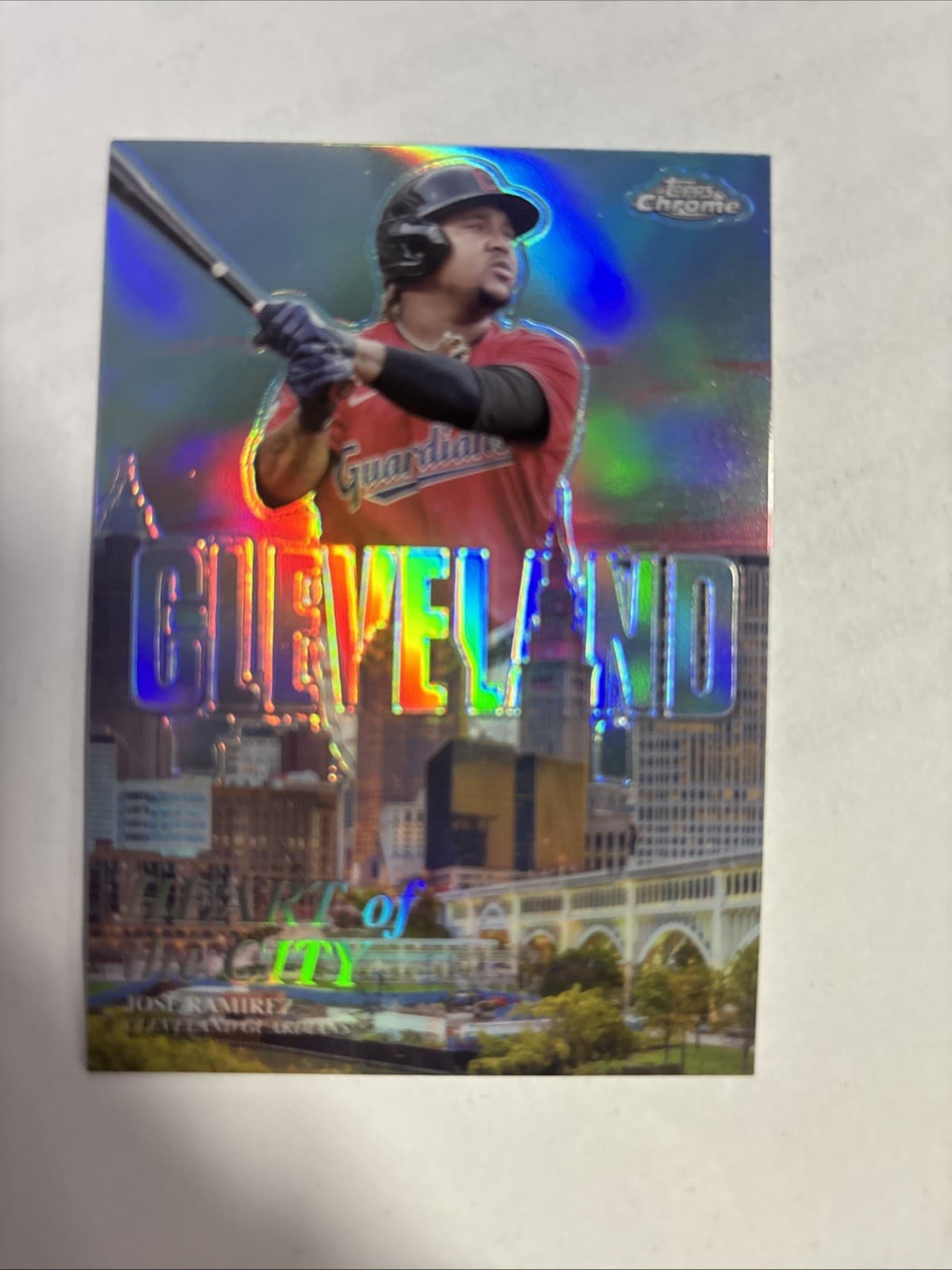Jose Ramirez Heart 2022 Topps Chrome 2022 Topps Chrome