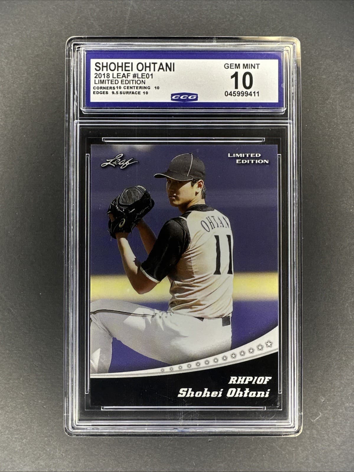 Shohei Ohtani Limited 2018 Leaf 2018 Leaf