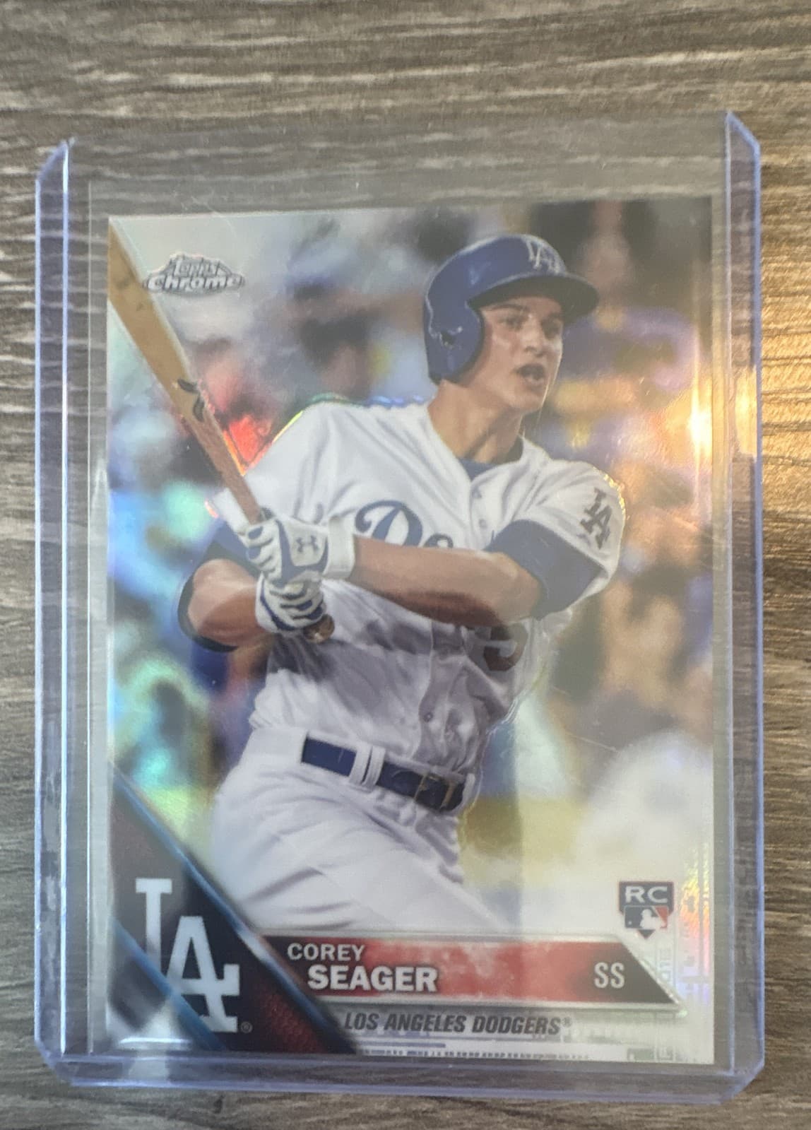 Corey Seager 2016 Topps Chrome 2016 Topps Chrome refractor