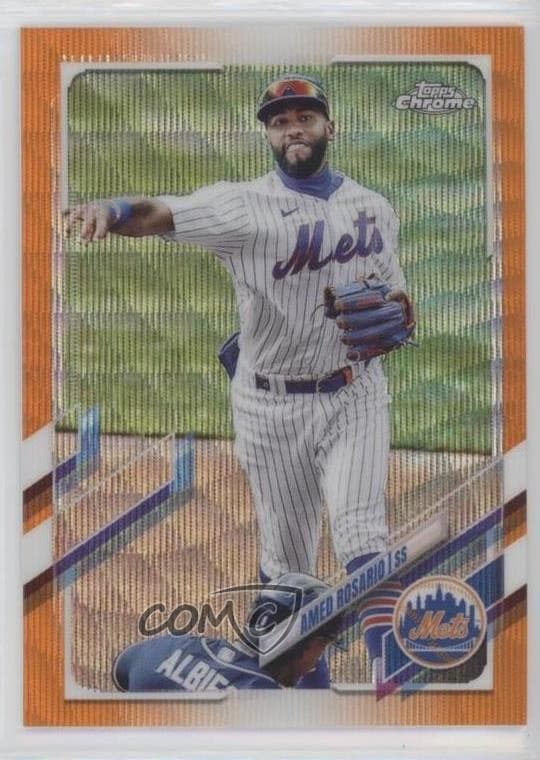 Amed Rosario 2021 topps Topps Chrome