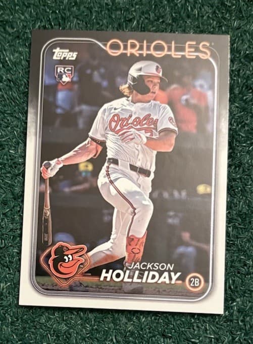 JACKSON HOLLIDAY - # US50 - BA 2024 Topps Update