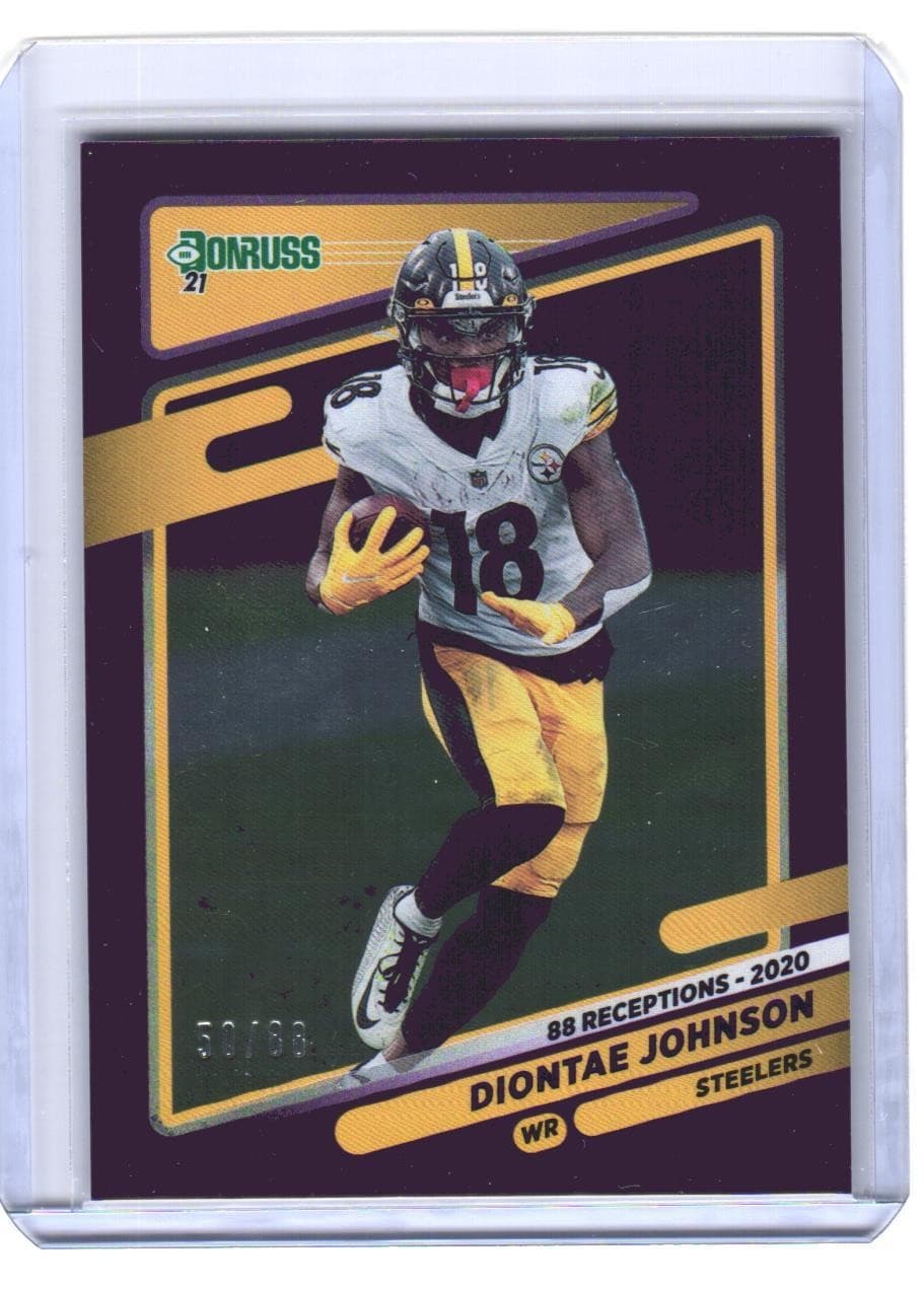 Diontae Johnson Magenta 2021 Donruss 2021 Donruss