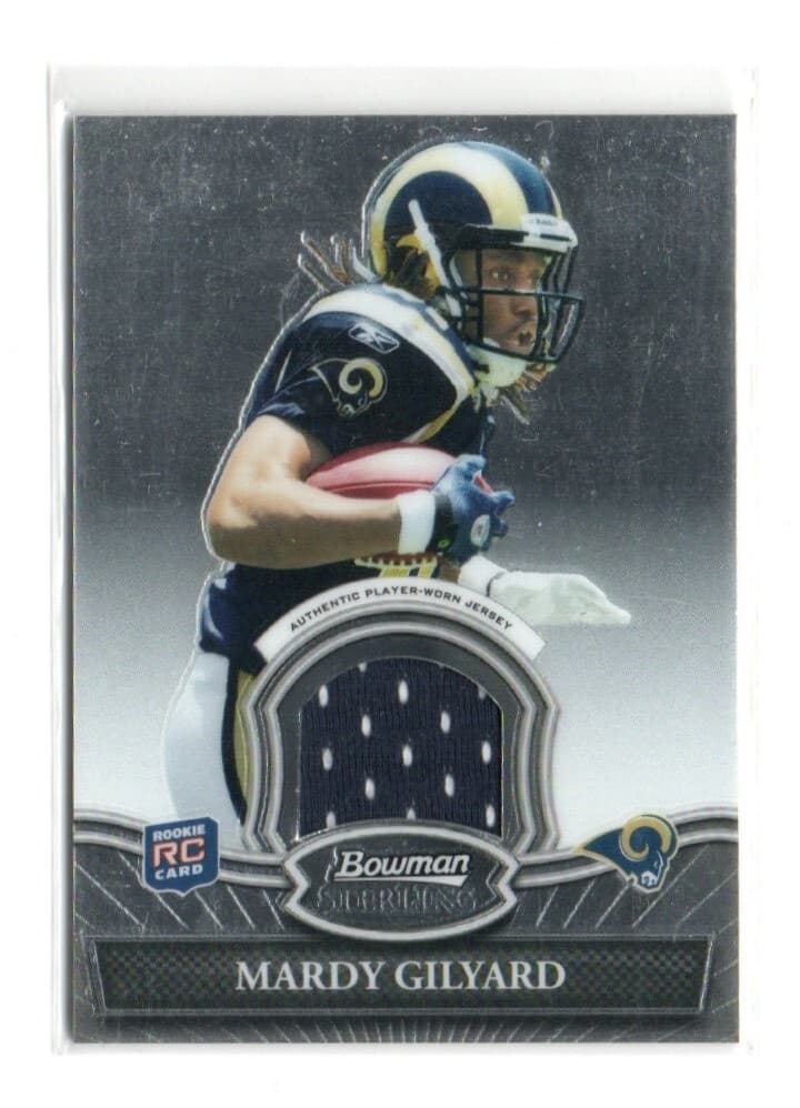 Mardy Gilyard Jersey 2010 Bowman Sterling