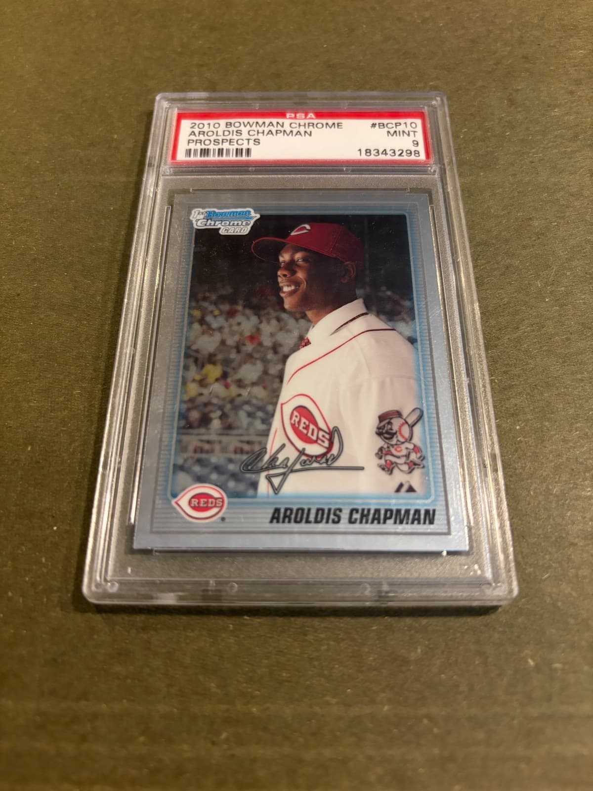 Prospects Aroldis Chapman 2010 Bowman Chrome