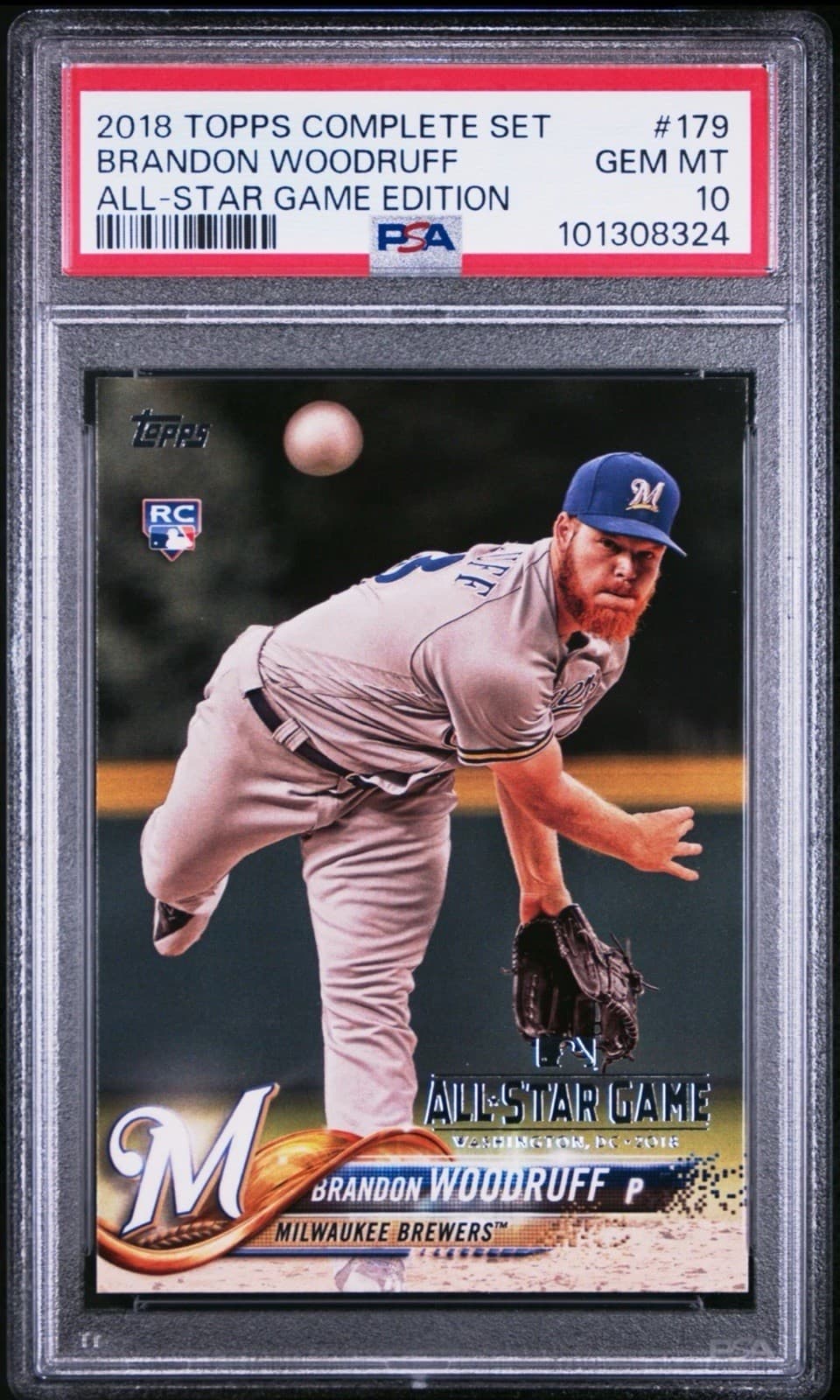Brandon Woodruff trading card