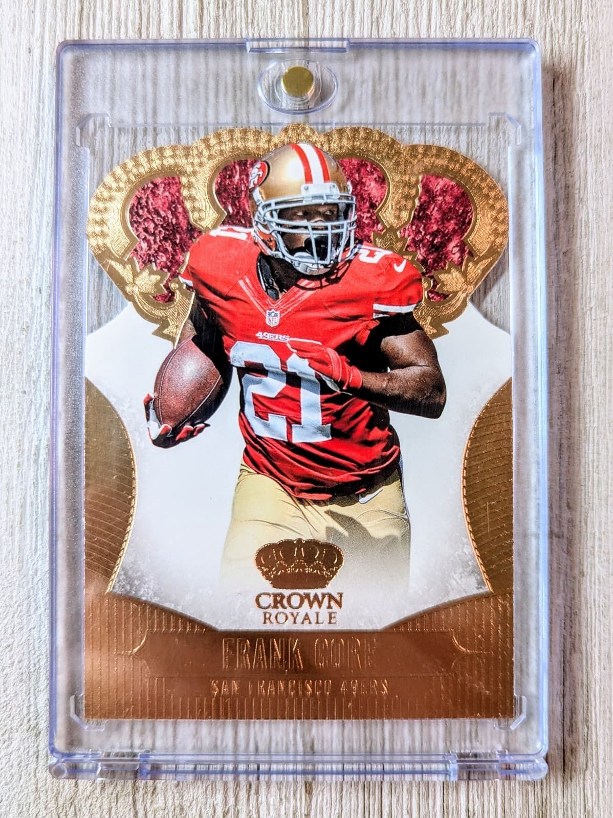 Frank Gore Crown 2013 Panini