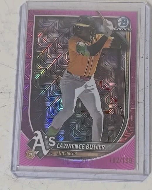 Lawrence Butler 2025 bowman Bowman Chrome