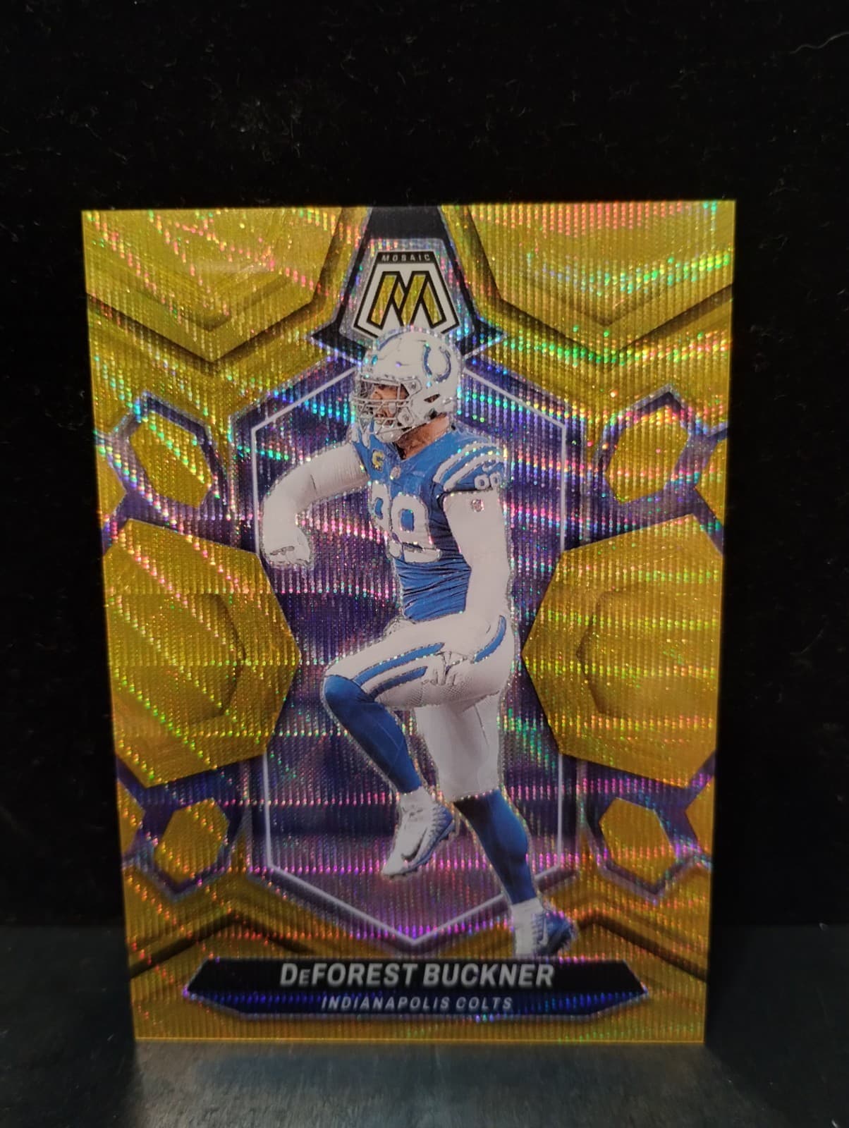 DeForest Buckner 2024 panini Mosaic