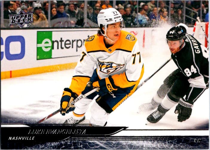 Luke Evangelista trading card