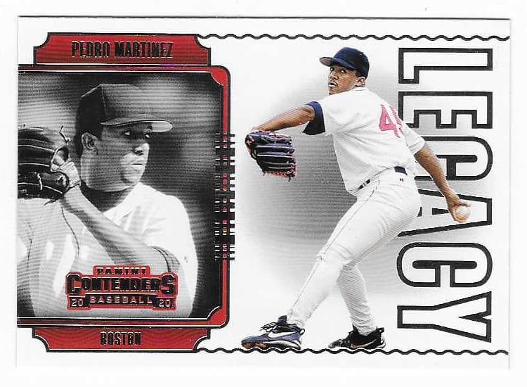 Legacy Pedro Martinez 2020 Panini Contenders 2020 Panini Contenders