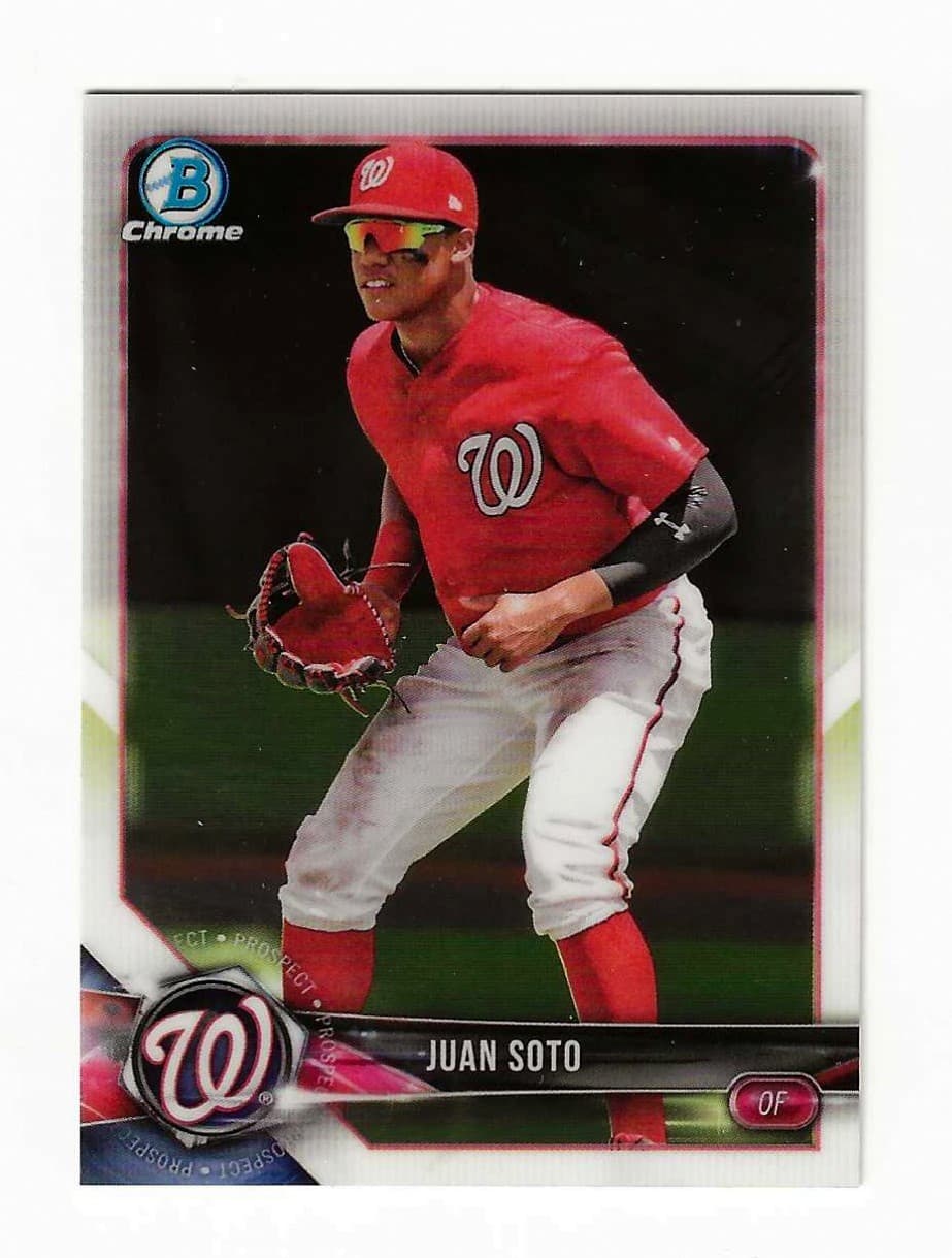 JUAN SOTO PROSPECTS - NATIONAL 2018 Bowman Chrome 2018 Bowman Chrome