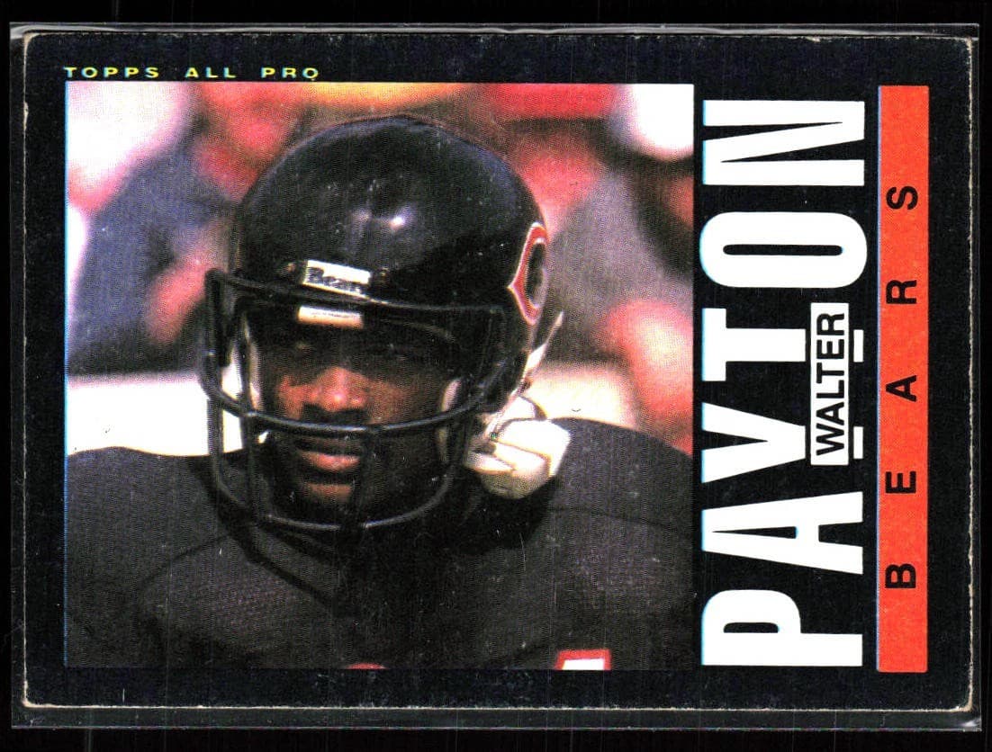 Walter Payton Chicago 1985 Topps