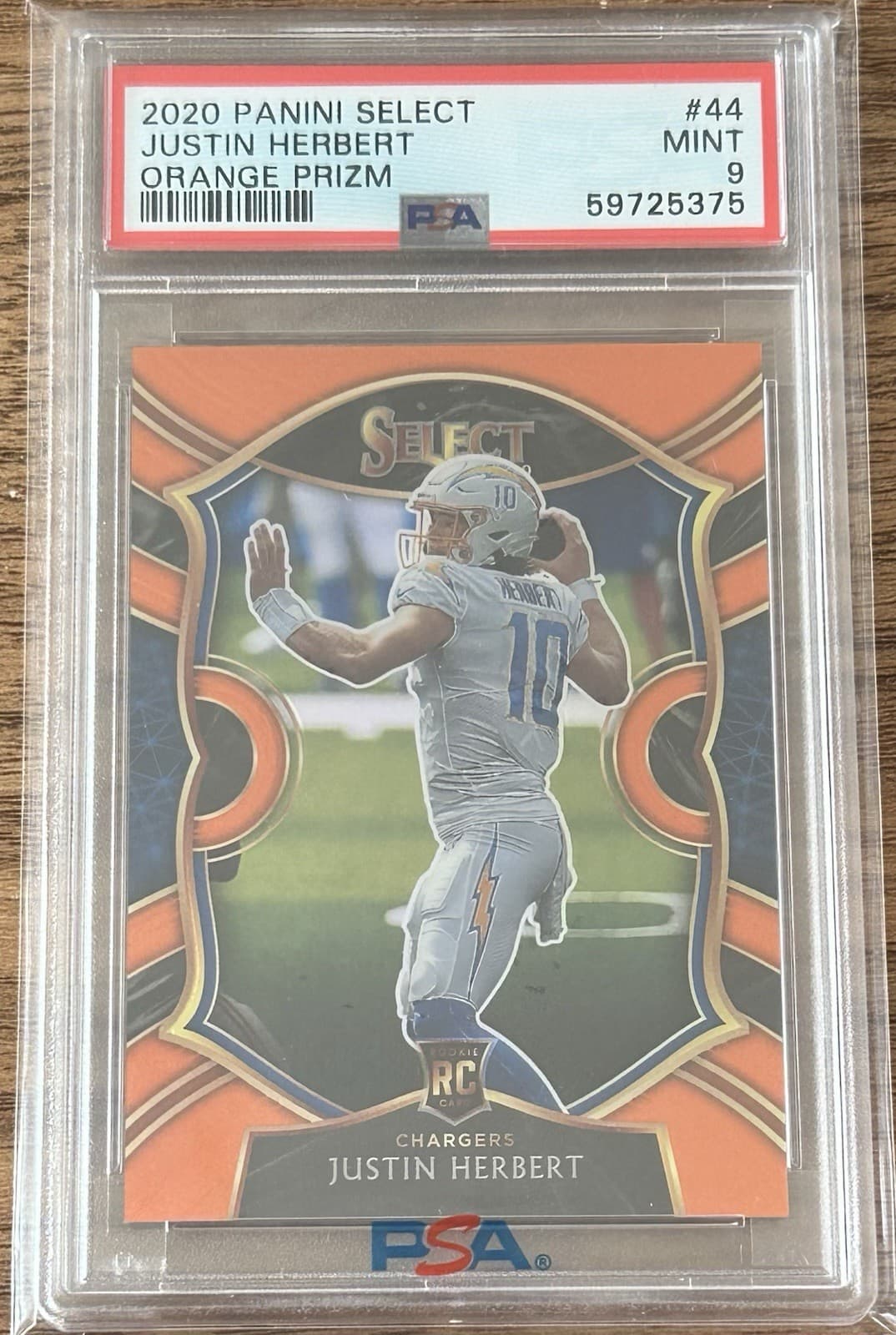 Concourse Justin Herbert 2020 Panini Select 2020 Panini Select