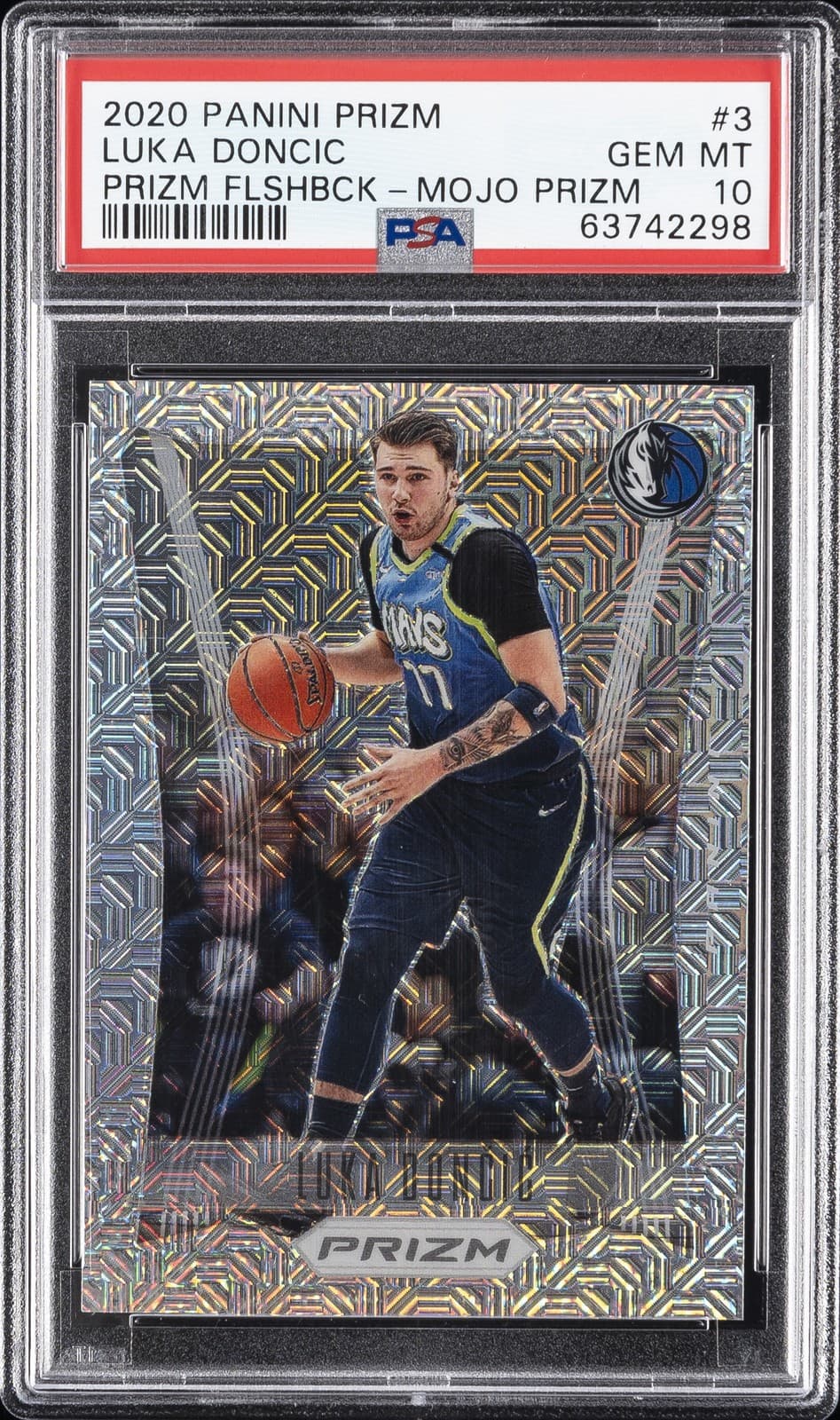 FLASHBACK MOJO LUKA DONCIC 2020 Panini Prizm 2020 Panini Prizm