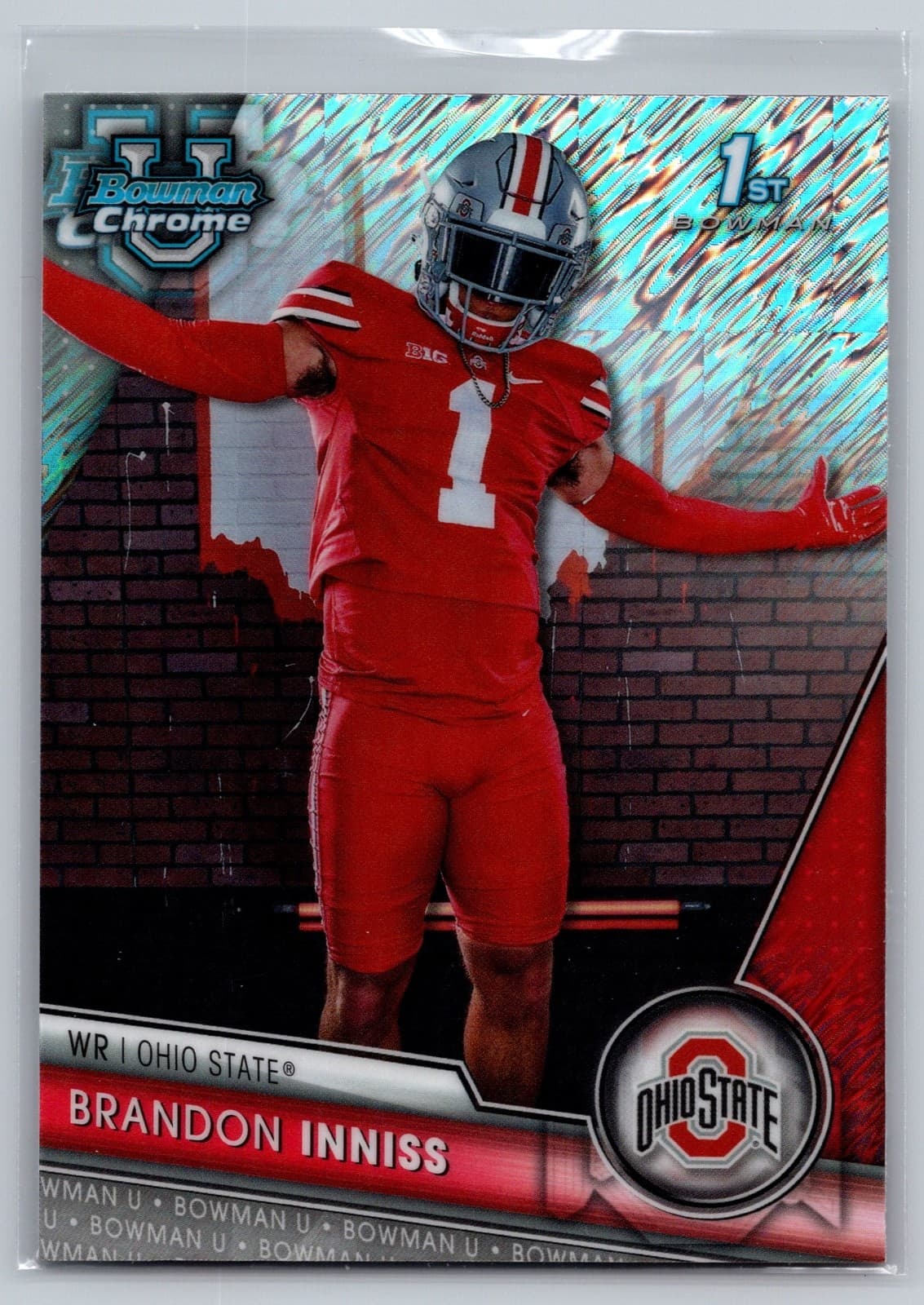 University Brandon Inniss 2023 Bowman 2023 Bowman pink-refractor example 3