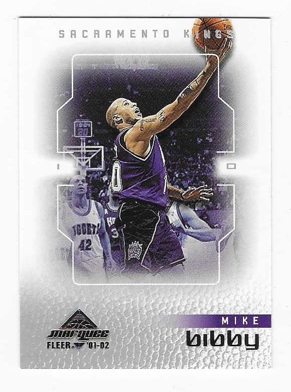 Marquee Mike Bibby 2001 Fleer 2001 Fleer
