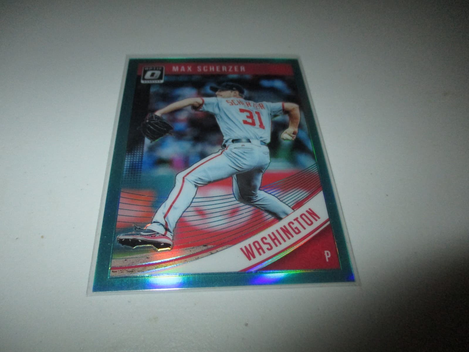 Max Scherzer Donruss 2018 Panini 2018 Panini aqua
