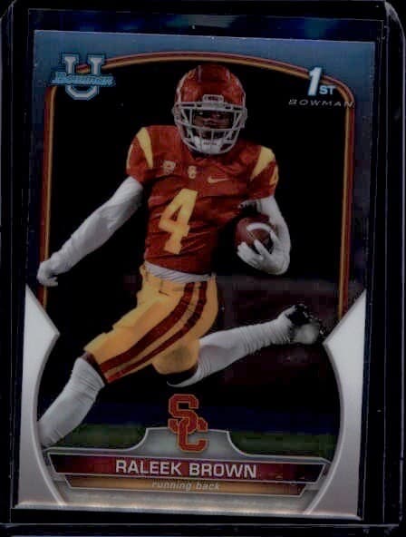 University Raleek Brown 2022 Bowman Chrome 2022 Bowman Chrome
