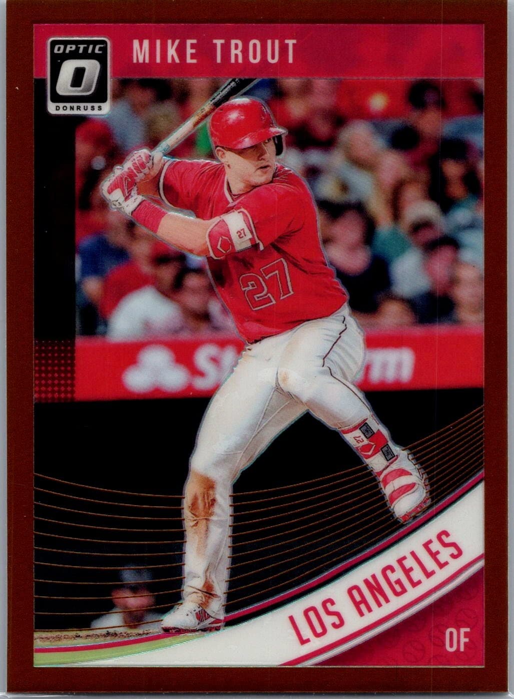 Mike Trout Bronze 2018 Donruss Optic 2018 Donruss Optic