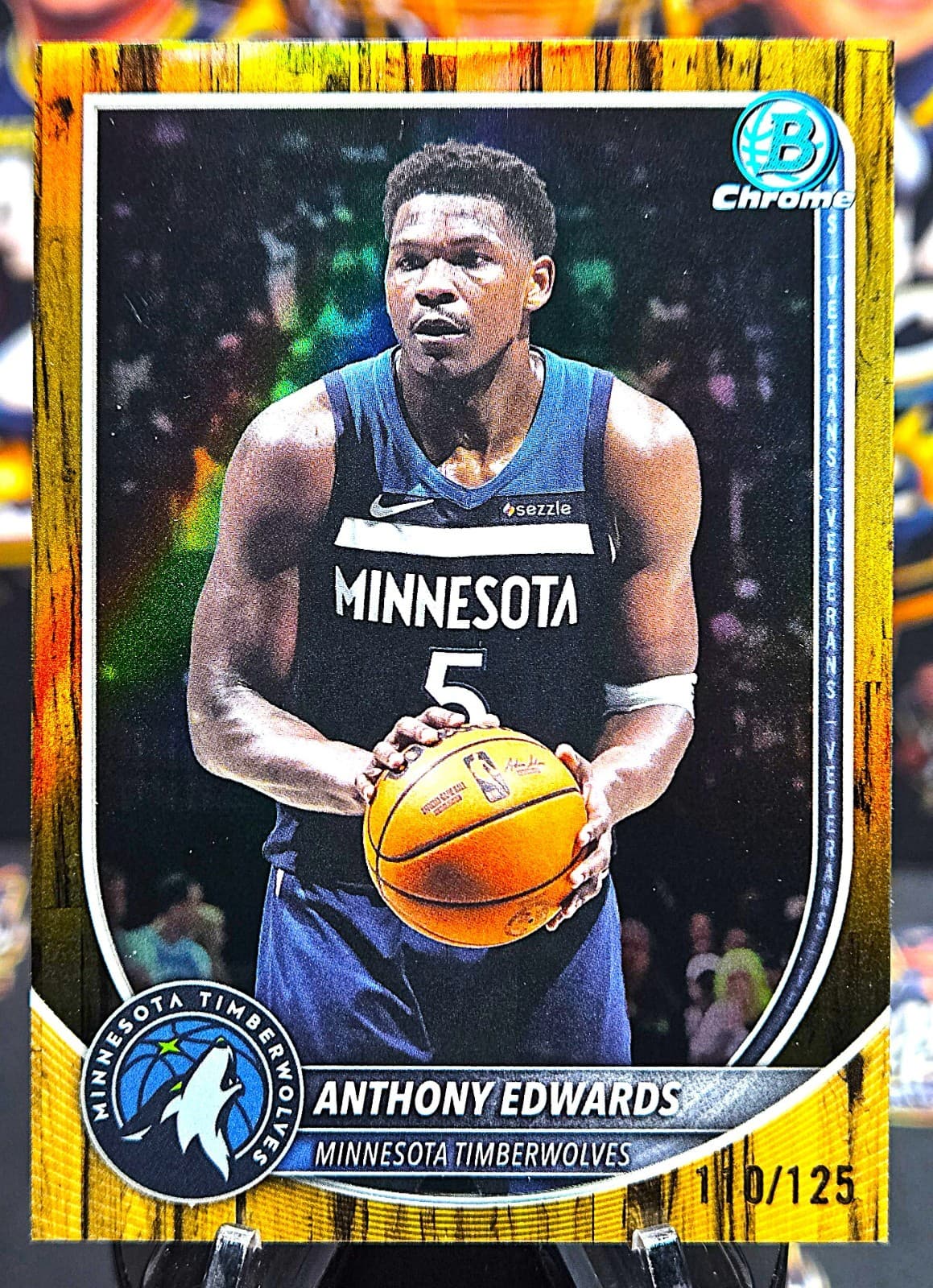 Basketball Anthony Edwards 2025 Bowman Chrome 2025 Bowman Chrome