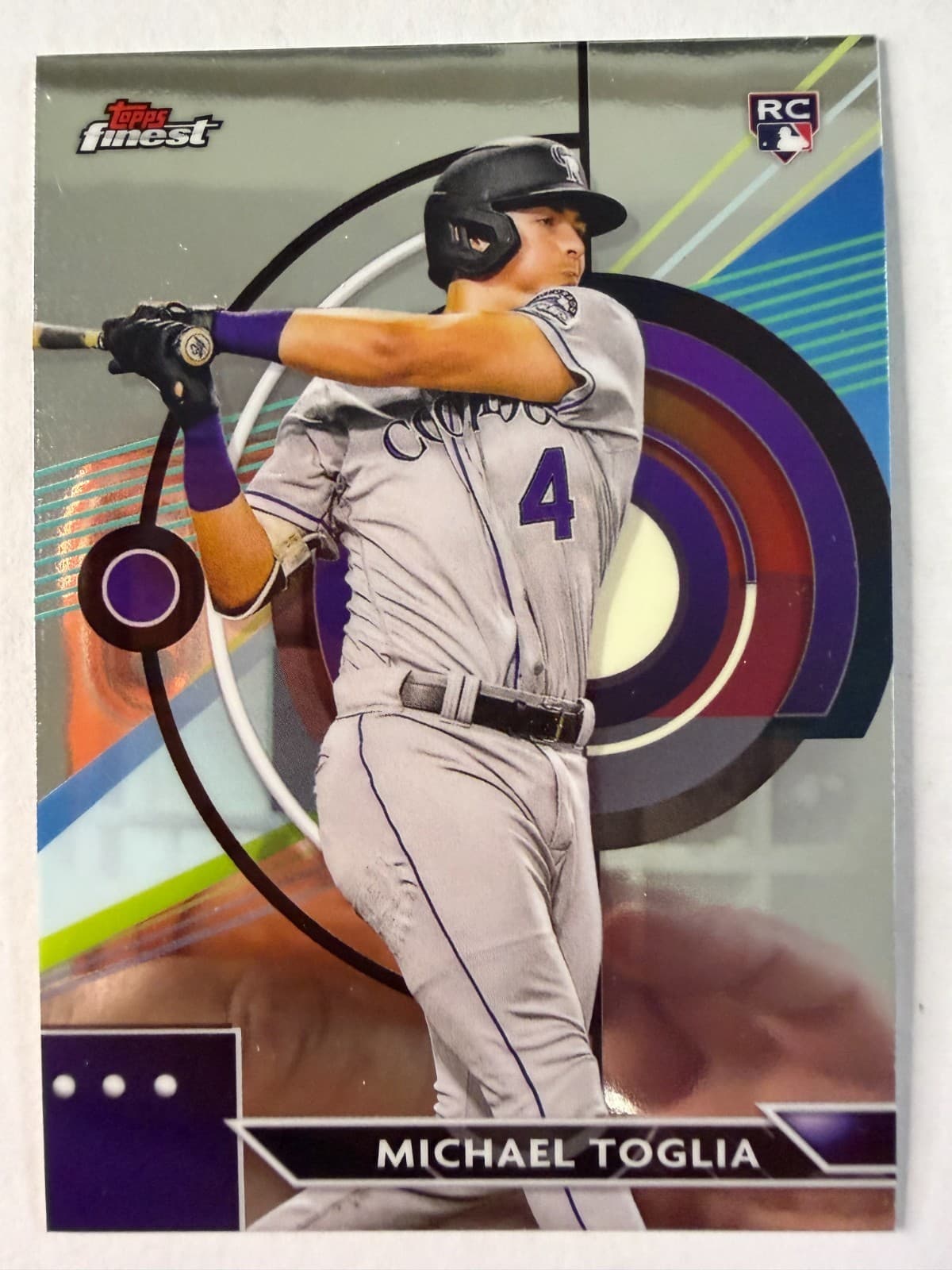 Michael Toglia 2023 Topps Finest 2023 Topps Finest