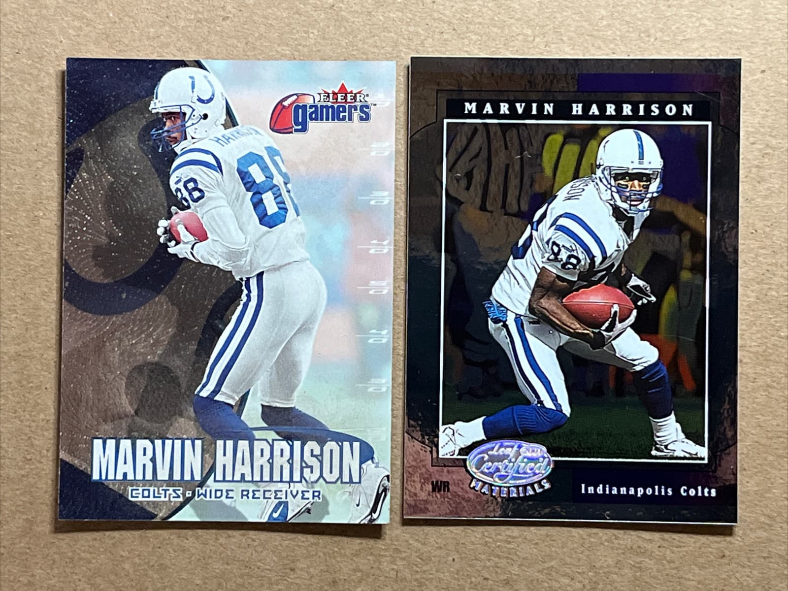Marvin Harrison Gamers 2000 Fleer