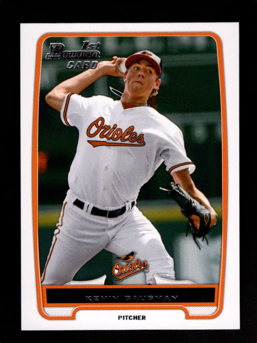 KEVIN GAUSMAN ORIOLES 1st 2012 Bowman Draft