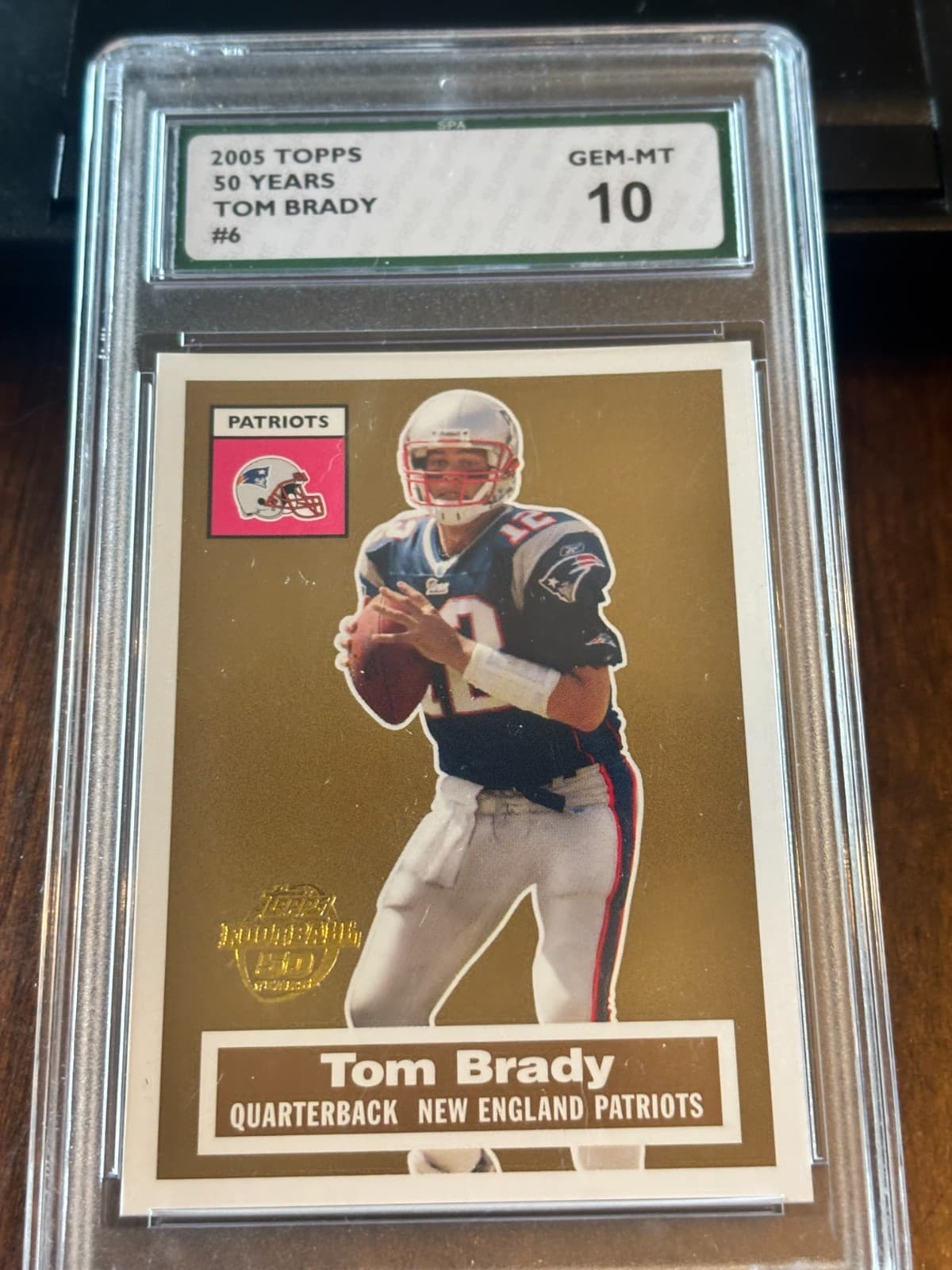 Football Tom Brady 2005 Topps