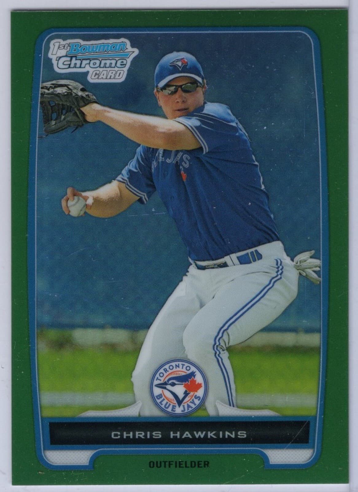 Green Chris Hawkins 2012 Bowman Chrome 2012 Bowman Chrome